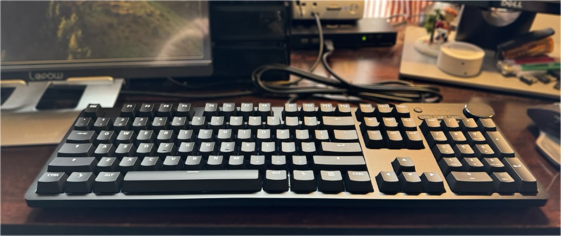 The Das Keyboard 6 Pro looks serious and its typing experience matches its looks (Credit: Timothy R. Butler).