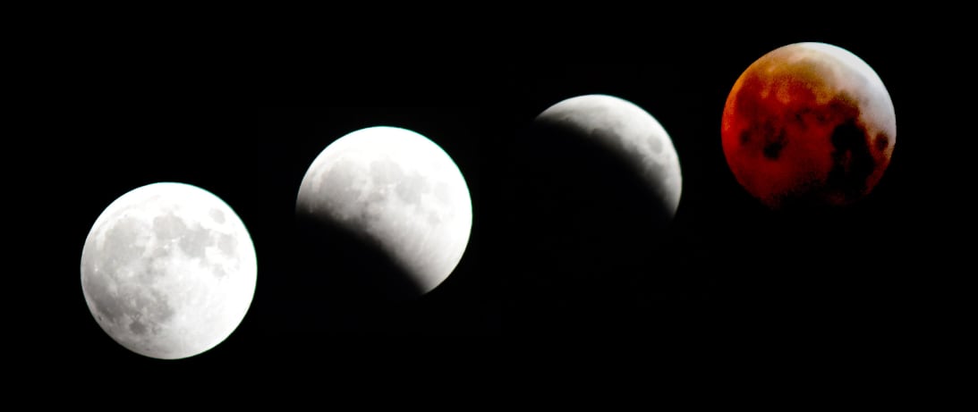 Like last week's lunar eclipse, rural broadband plus lots of money went from brightly illuminating to something reminiscent of Hell. (Credit: Dennis E. Powell)