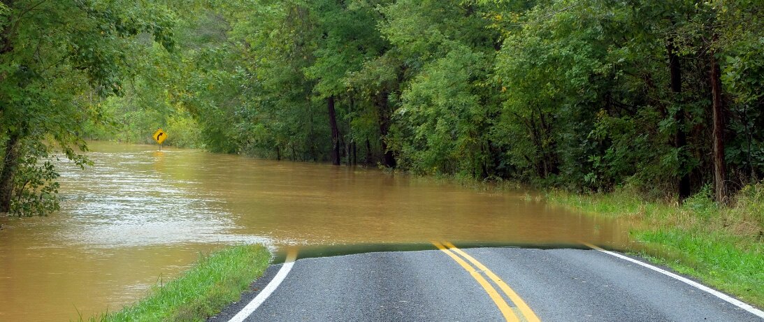 Why I didn't go to town Monday. (Credit: Dennis E. Powell)