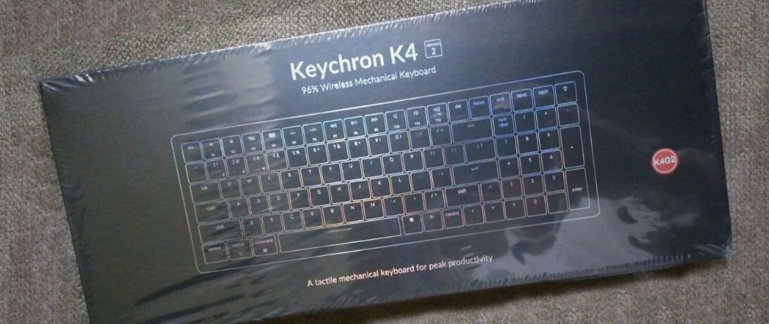 The Keychron K4 v2: the keyboard that seemed to meet the vast majority of my requirements.